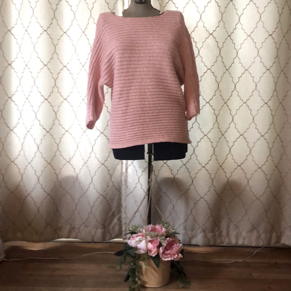Cotton blend sweater